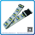 Custom High Quality Luggage Strap with Screen Printed Logo